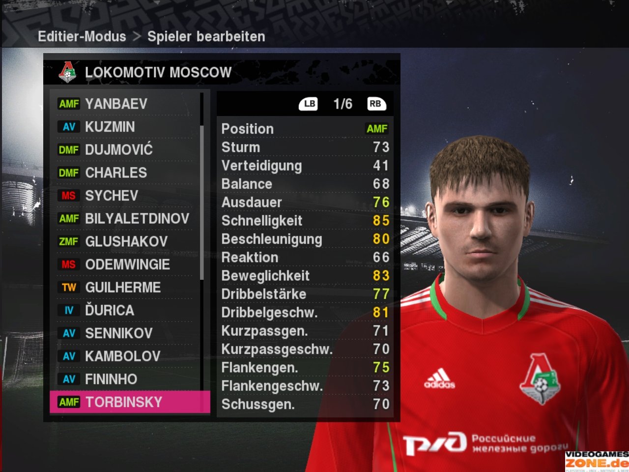 [16/10/2009] PES 10 Lokomotiv Moscow 26