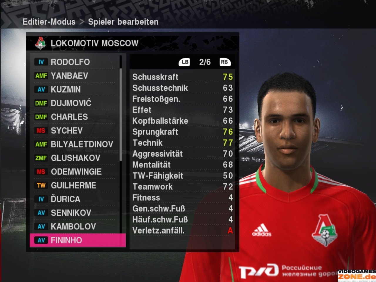 [16/10/2009] PES 10 Lokomotiv Moscow 27
