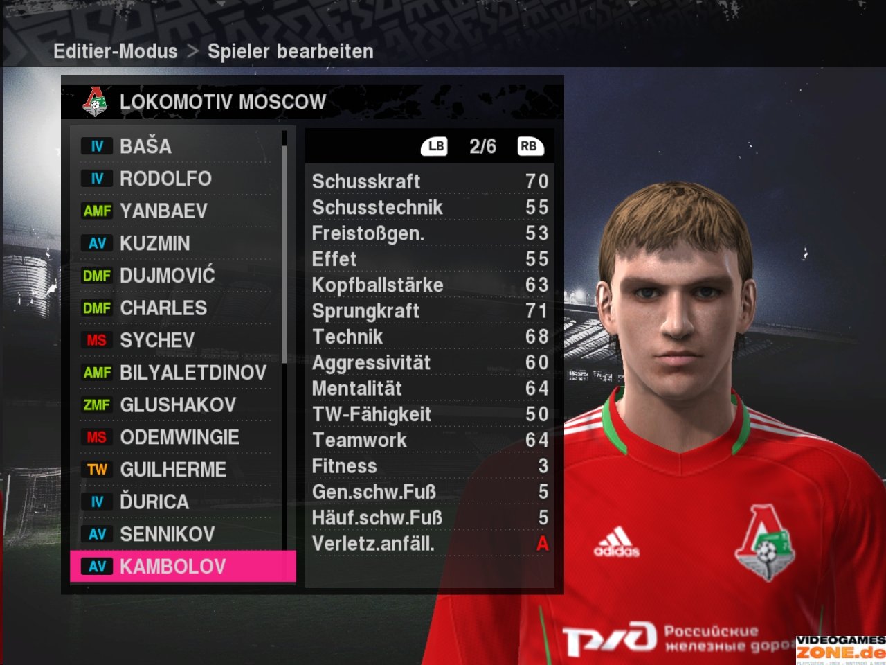 [16/10/2009] PES 10 Lokomotiv Moscow 29