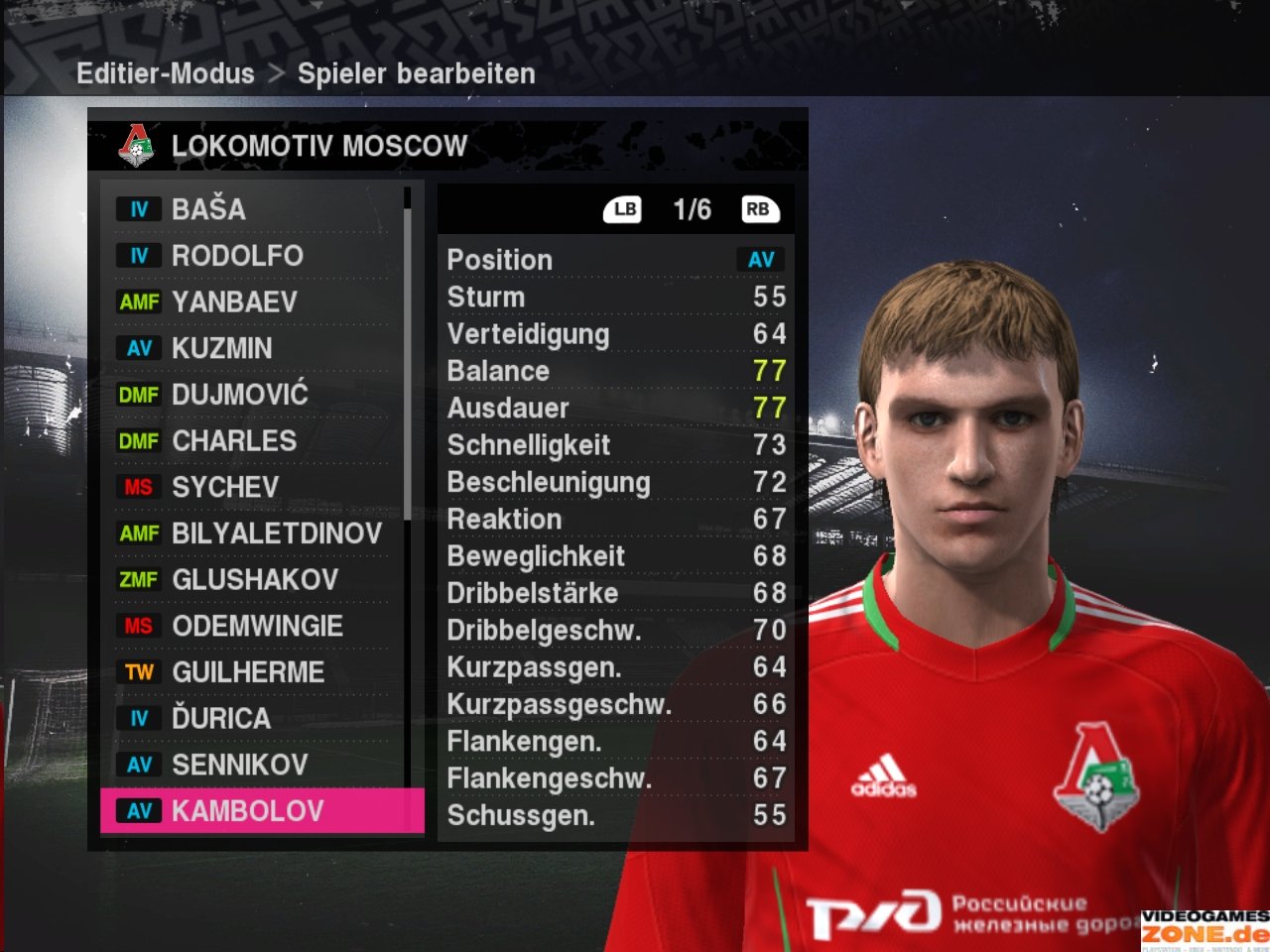 [16/10/2009] PES 10 Lokomotiv Moscow 30