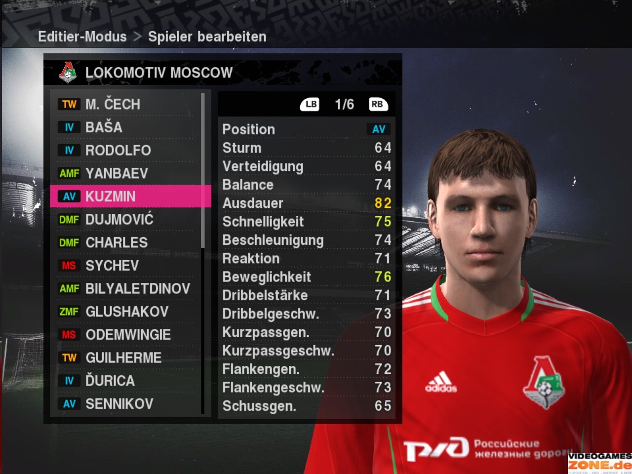 [16/10/2009] PES 10 Lokomotiv Moscow 50