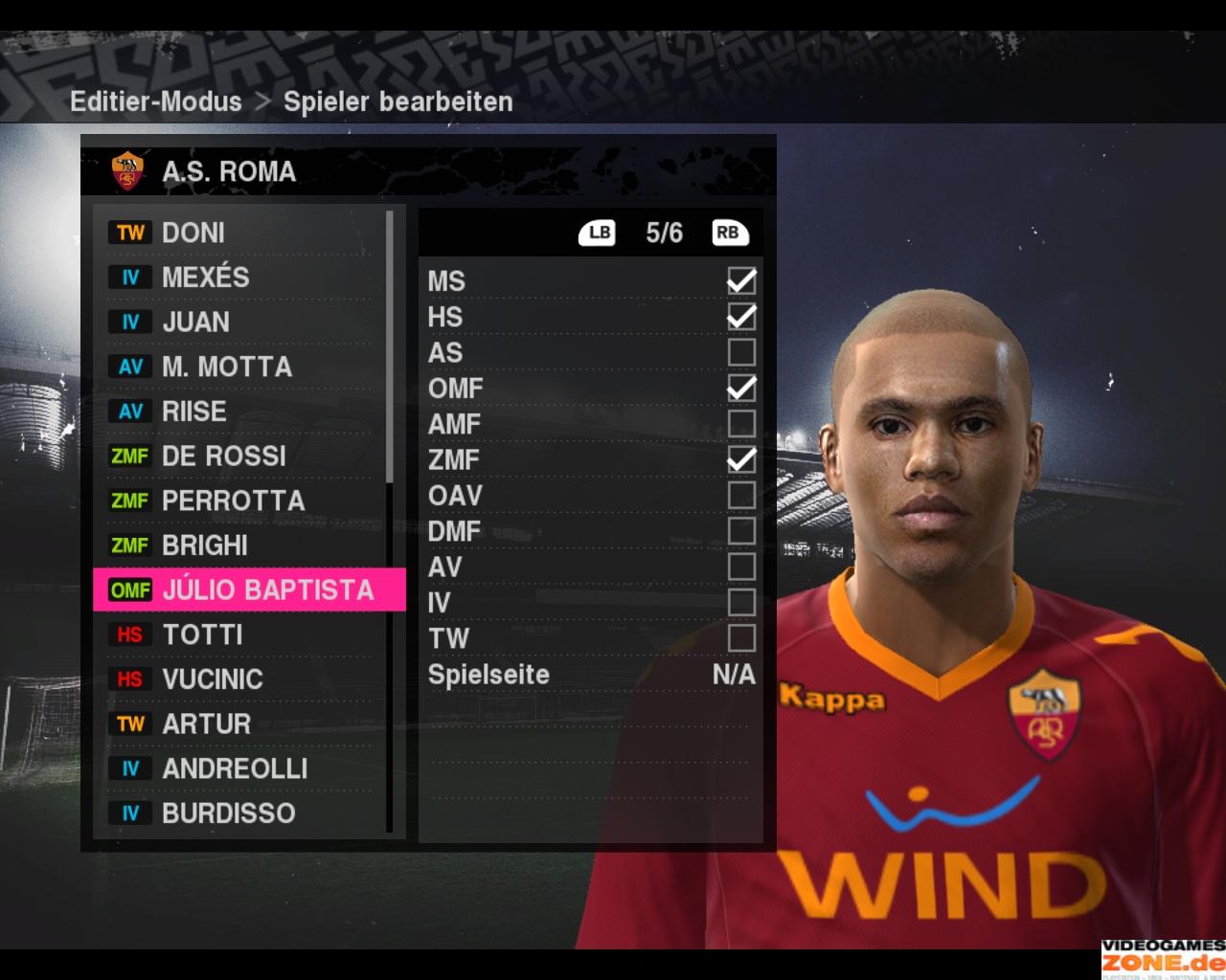 [16/10/2009] PES 2010 AS Rom 053