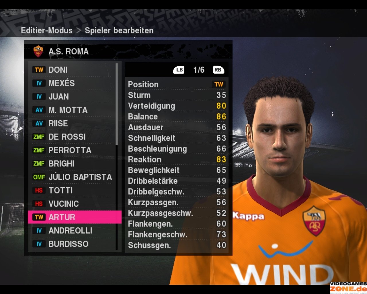 [16/10/2009] PES 2010 AS Rom 067