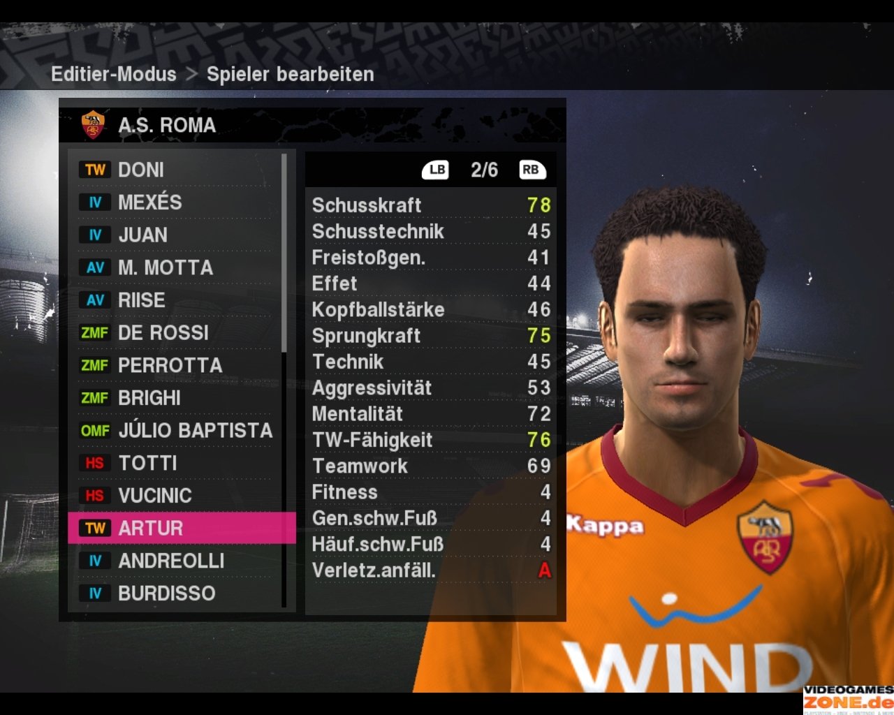[16/10/2009] PES 2010 AS Rom 068