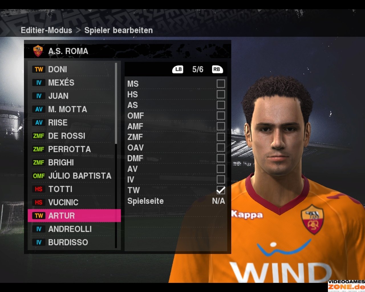 [16/10/2009] PES 2010 AS Rom 071