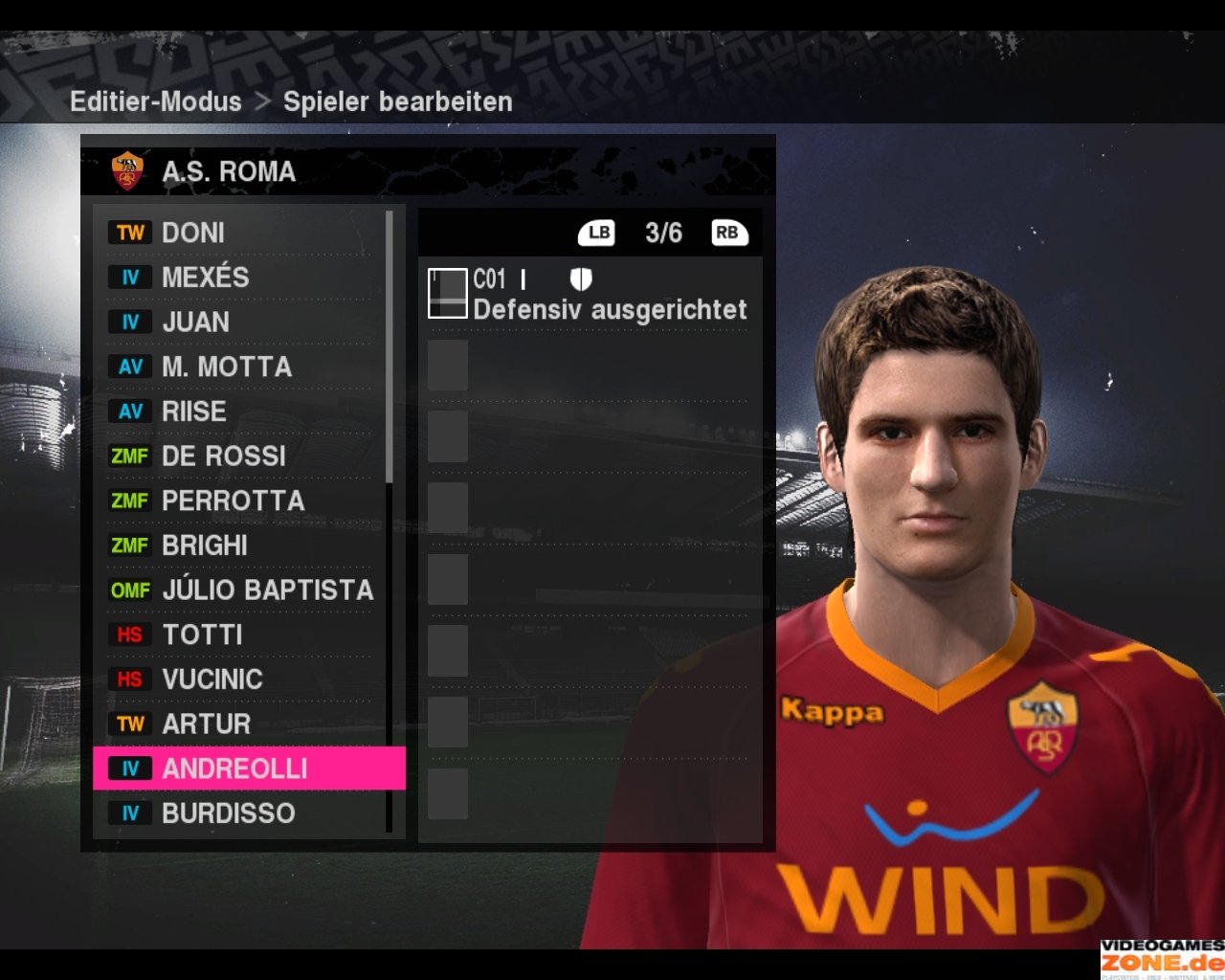 [16/10/2009] PES 2010 AS Rom 075
