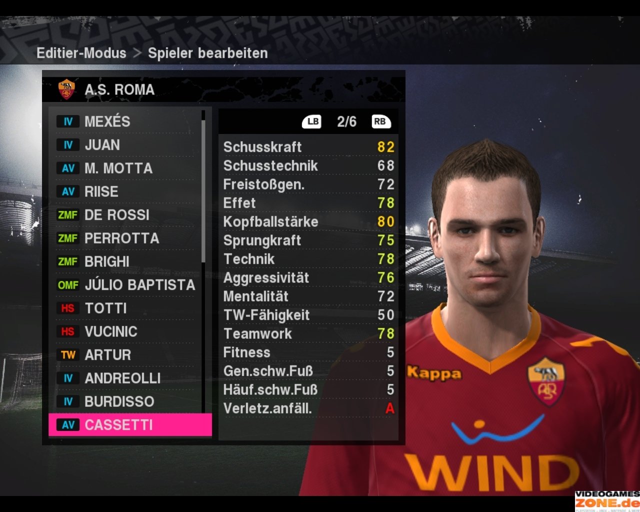[16/10/2009] PES 2010 AS Rom 086