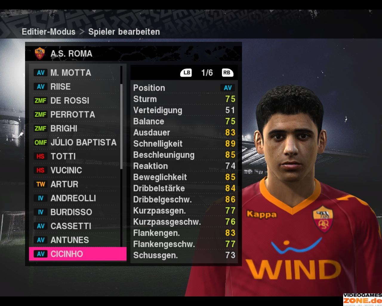 [16/10/2009] PES 2010 AS Rom 097