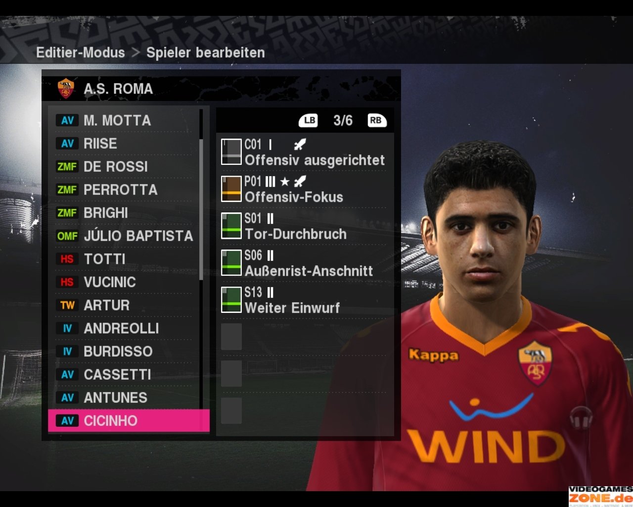 [16/10/2009] PES 2010 AS Rom 099