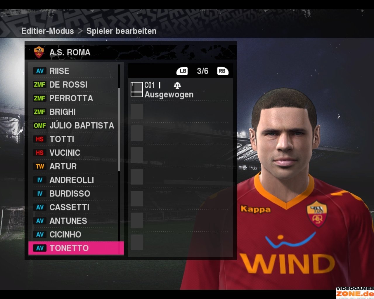 [16/10/2009] PES 2010 AS Rom 105