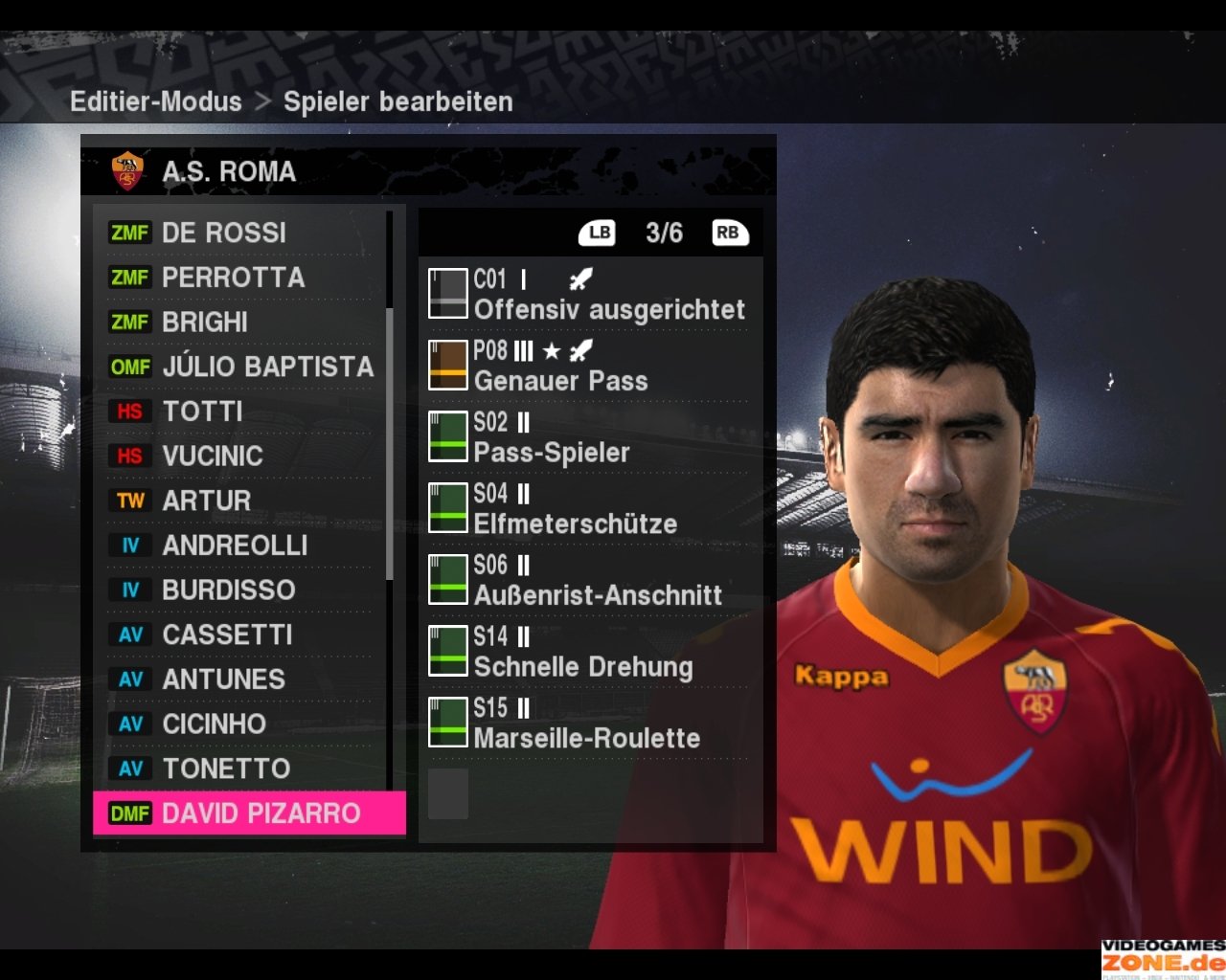 [16/10/2009] PES 2010 AS Rom 111