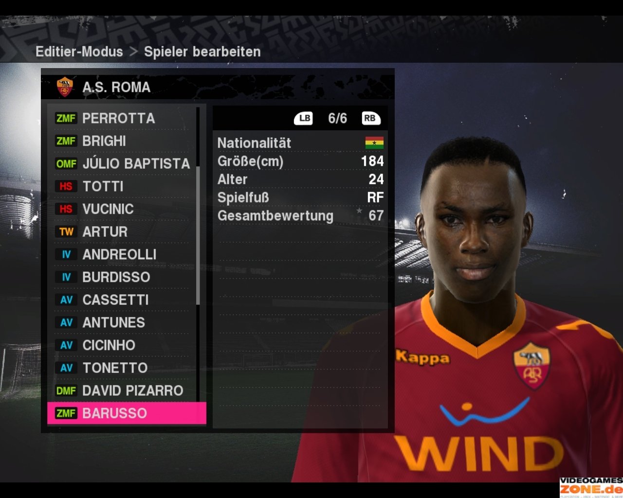 [16/10/2009] PES 2010 AS Rom 120