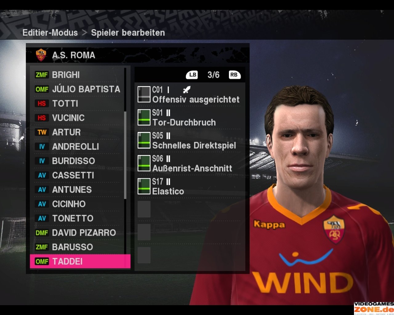 [16/10/2009] PES 2010 AS Rom 123