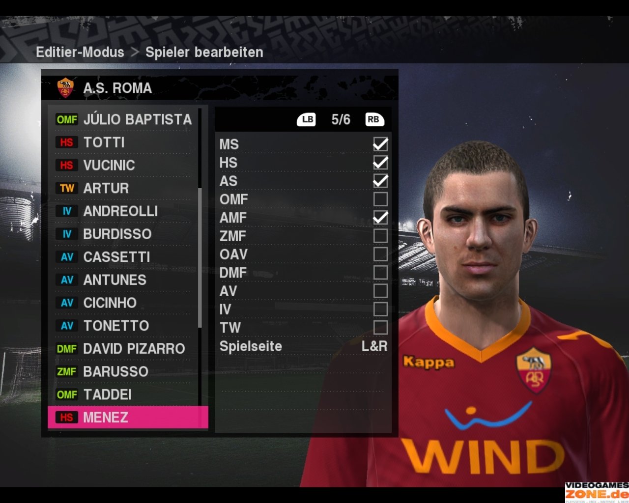 [16/10/2009] PES 2010 AS Rom 131