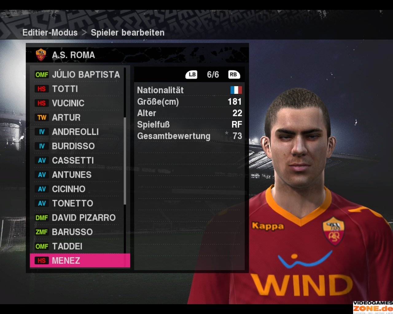 [16/10/2009] PES 2010 AS Rom 132