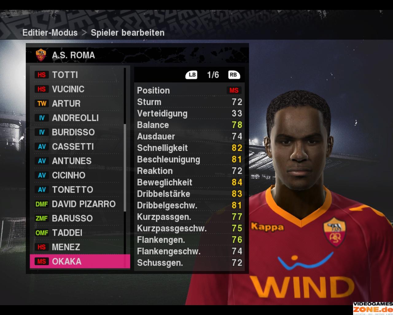 [16/10/2009] PES 2010 AS Rom 133