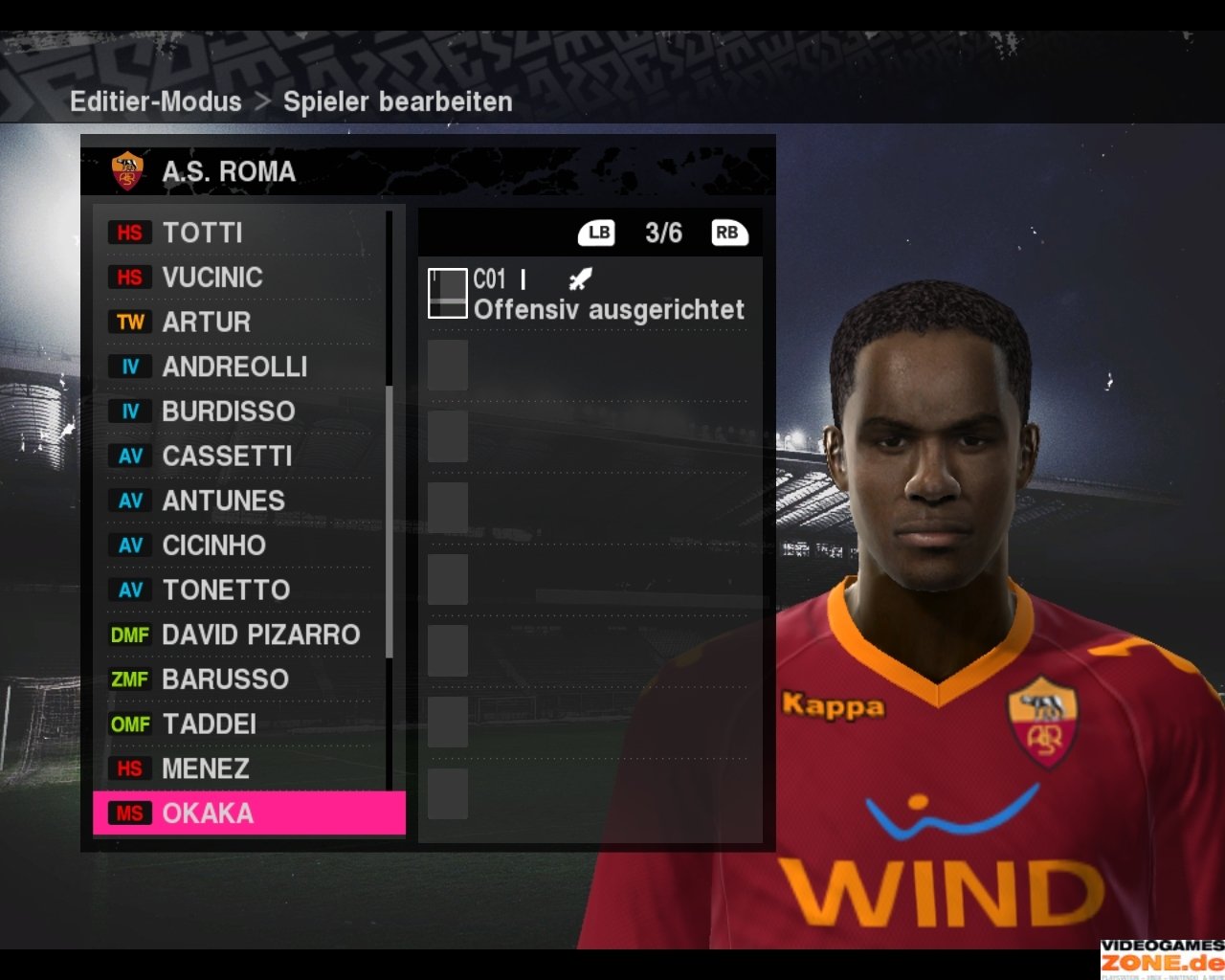 [16/10/2009] PES 2010 AS Rom 135
