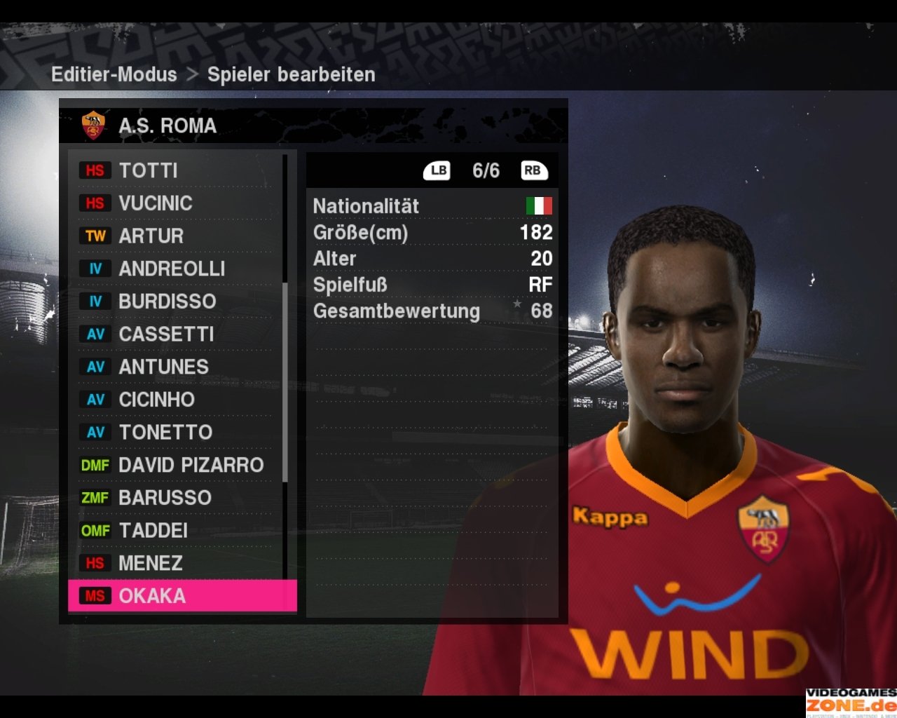 [16/10/2009] PES 2010 AS Rom 138
