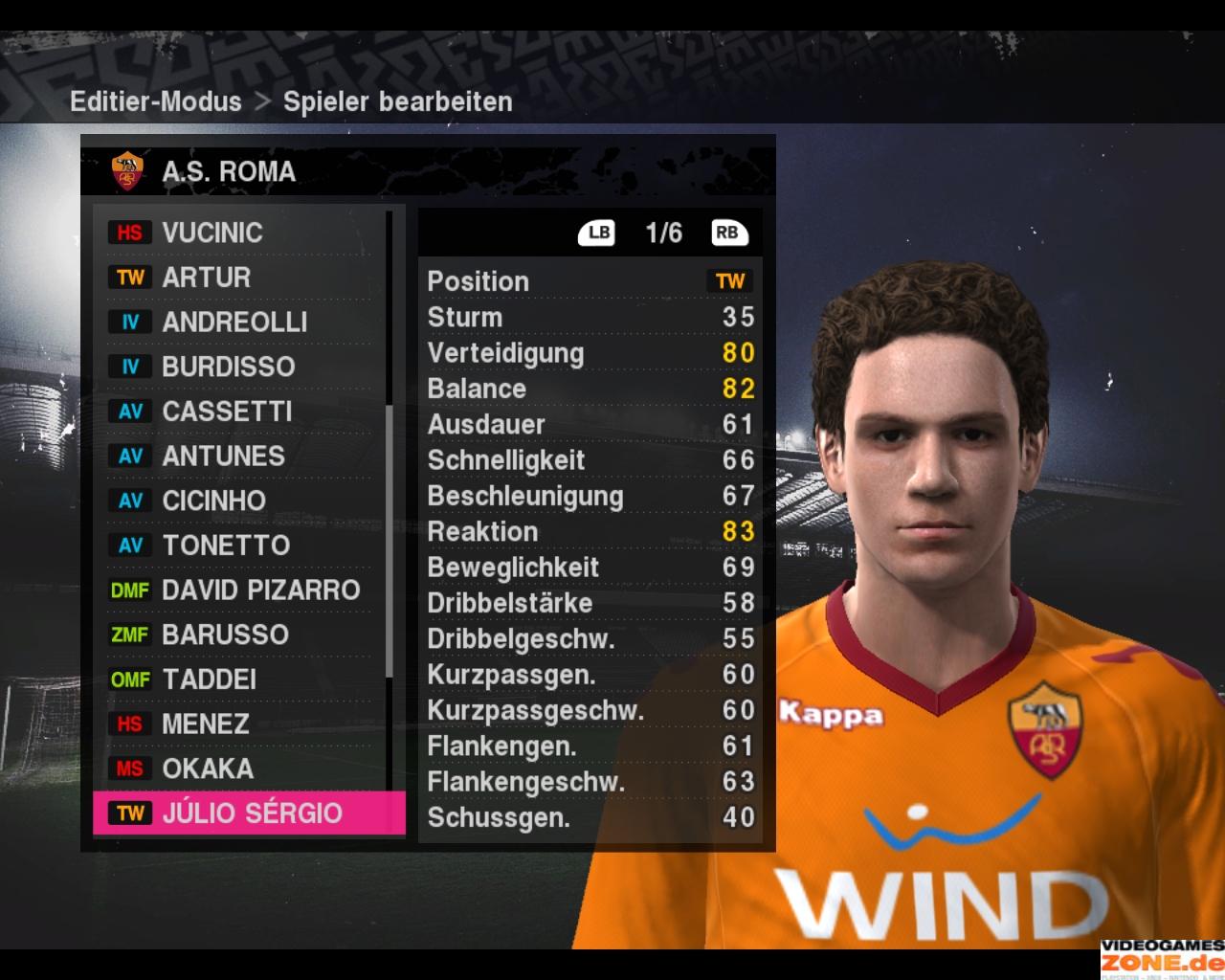 [16/10/2009] PES 2010 AS Rom 139