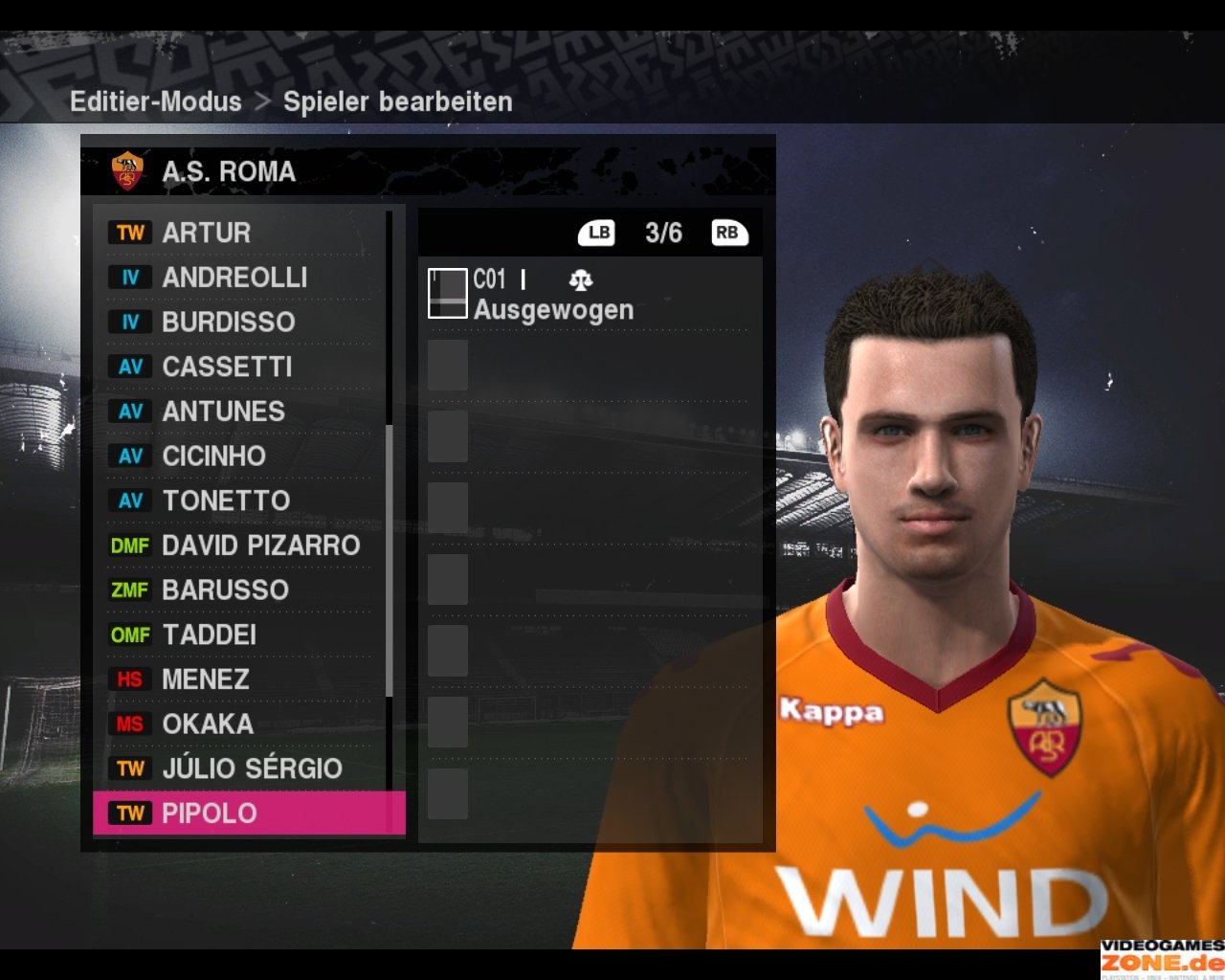 [16/10/2009] PES 2010 AS Rom 147