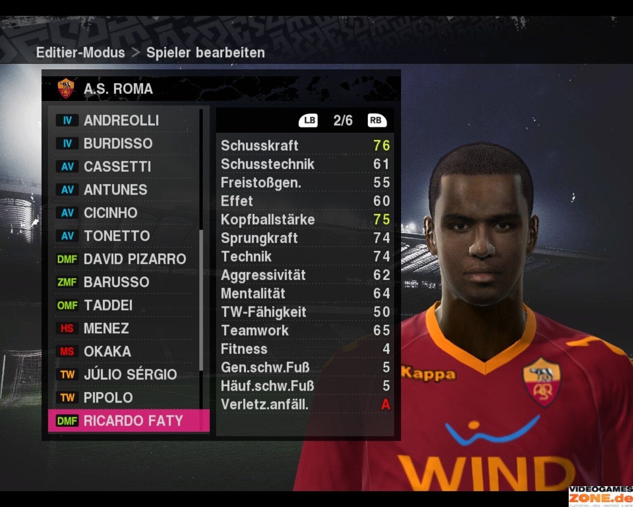 [16/10/2009] PES 2010 AS Rom 152