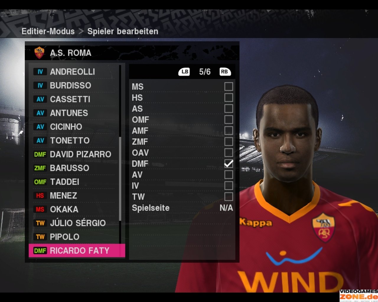 [16/10/2009] PES 2010 AS Rom 155