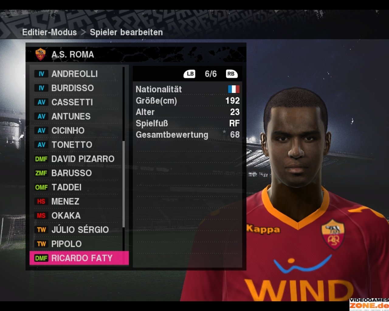 [16/10/2009] PES 2010 AS Rom 156