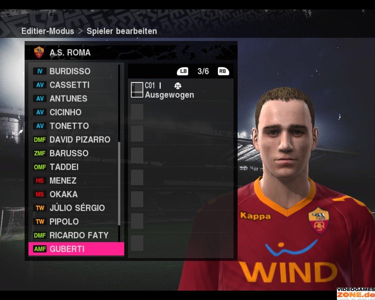 [16/10/2009] PES 2010 AS Rom 159
