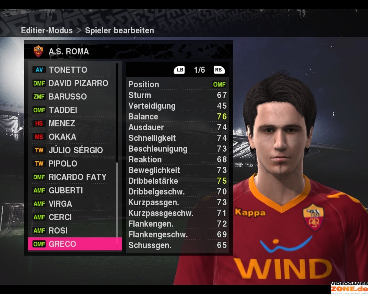 [16/10/2009] PES 2010 AS Rom 181