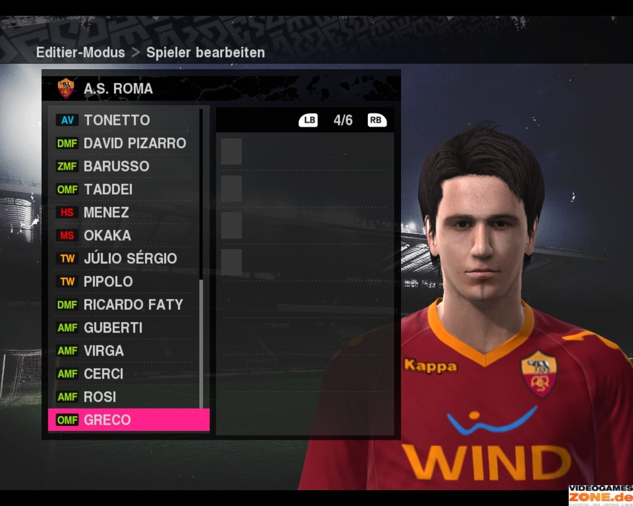 [16/10/2009] PES 2010 AS Rom 184