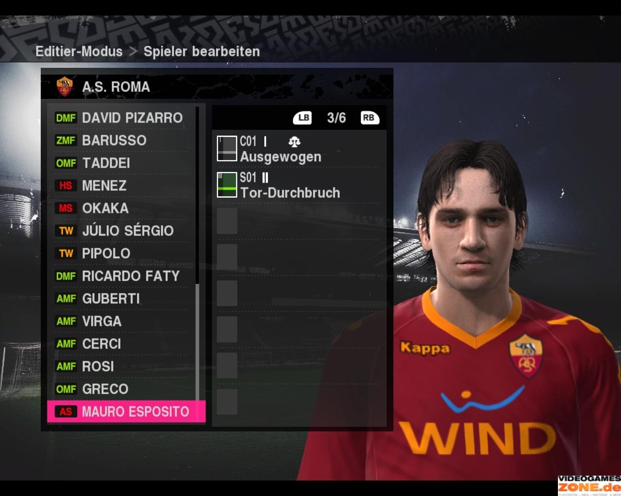 [16/10/2009] PES 2010 AS Rom 189