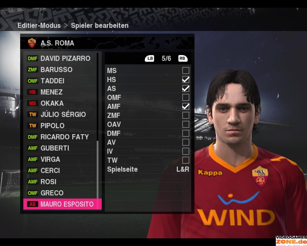 [16/10/2009] PES 2010 AS Rom 191