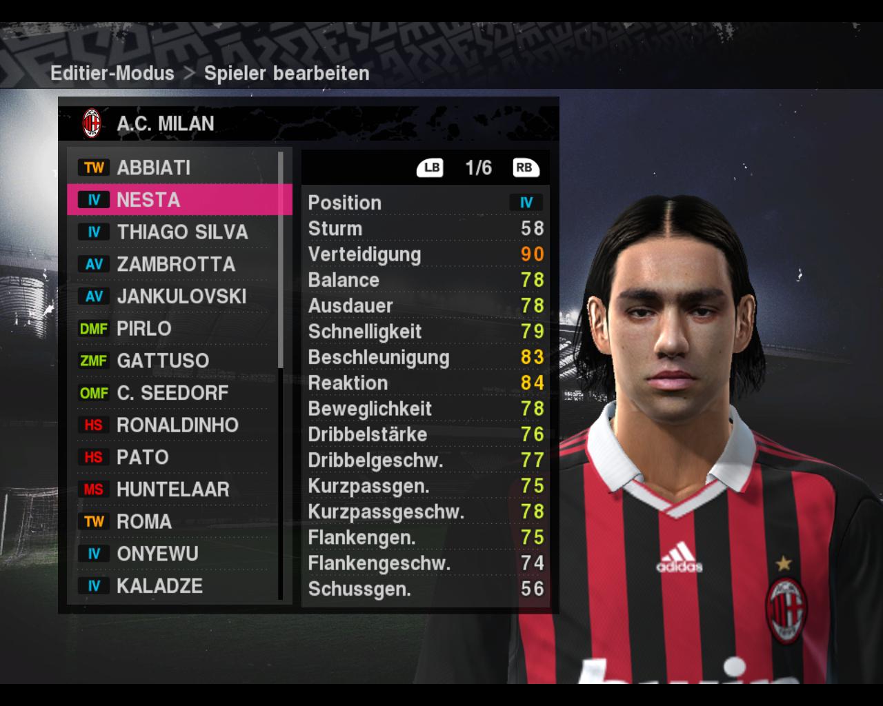 [19/10/2009] AC Mailand aus PES 2010 (7)