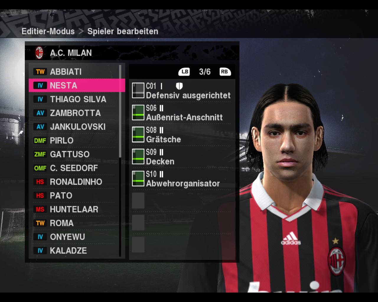 [19/10/2009] AC Mailand aus PES 2010 (9)