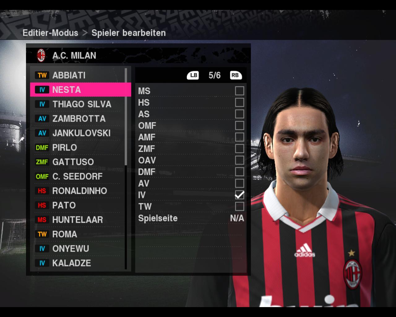 [19/10/2009] AC Mailand aus PES 2010 (11)