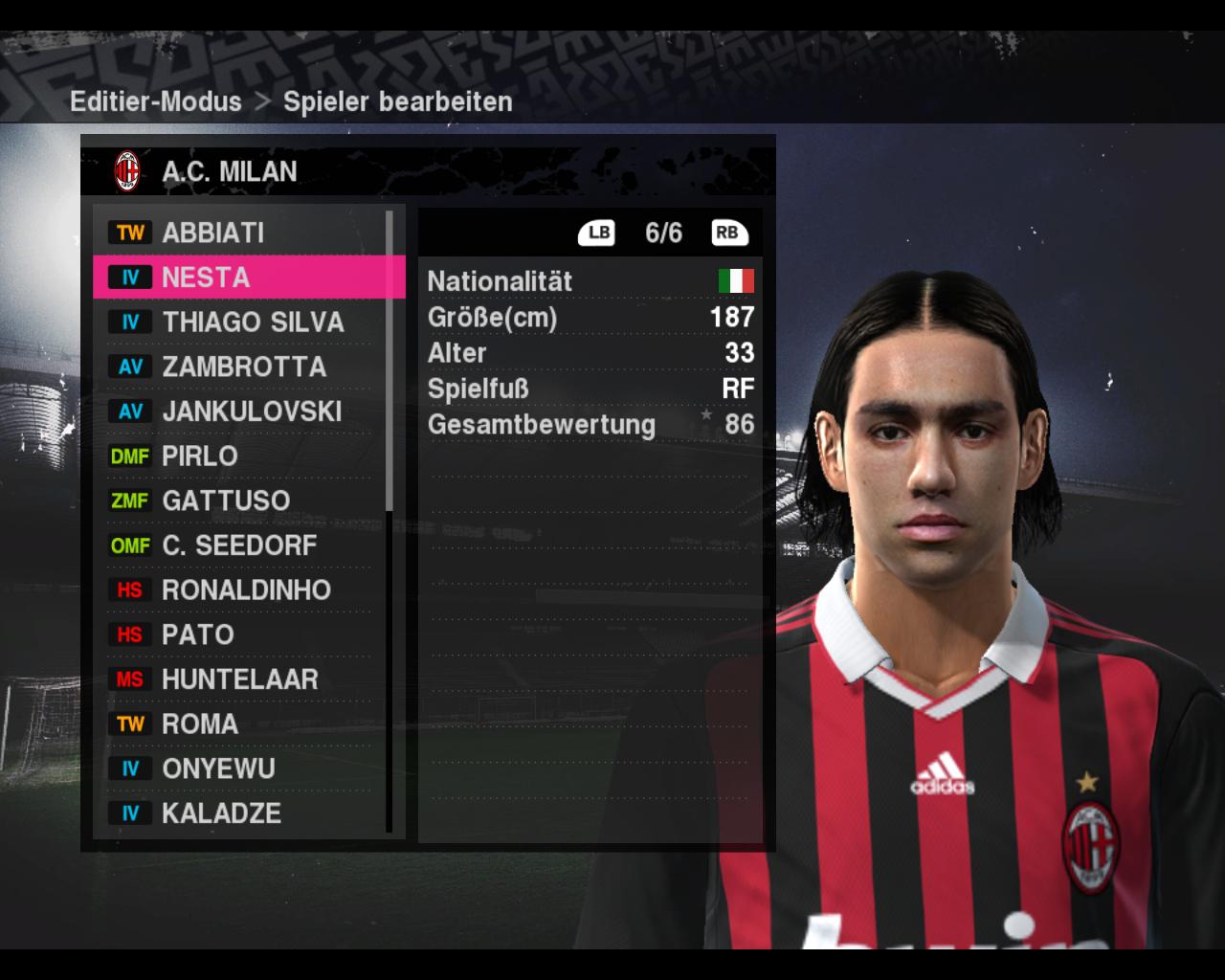 [19/10/2009] AC Mailand aus PES 2010 (12)