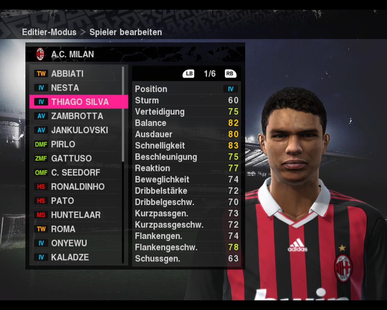 [19/10/2009] AC Mailand aus PES 2010 (13)
