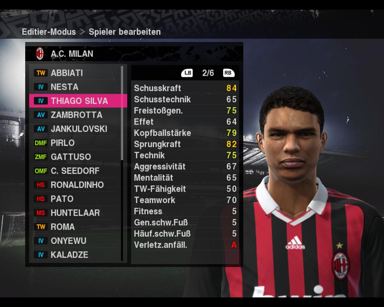 [19/10/2009] AC Mailand aus PES 2010 (14)