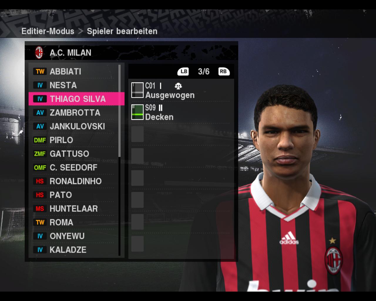 [19/10/2009] AC Mailand aus PES 2010 (15)