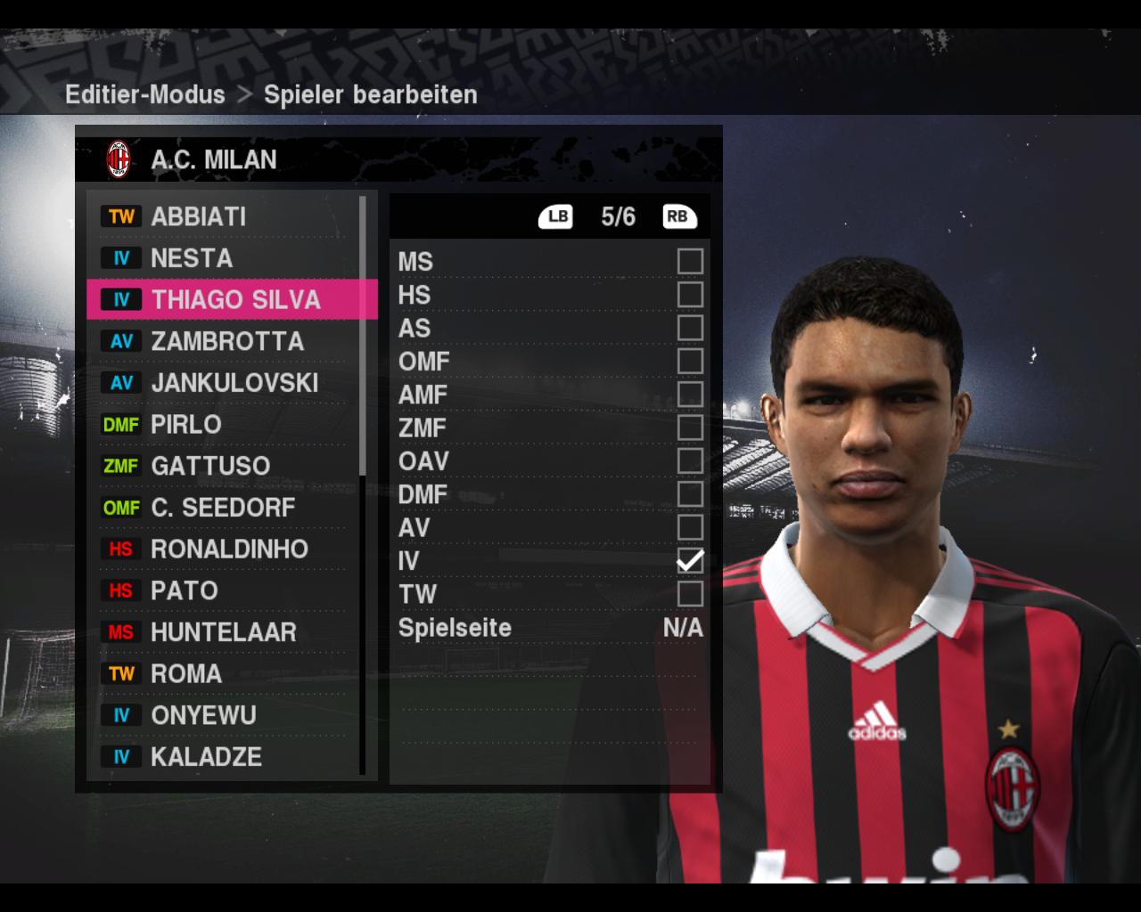[19/10/2009] AC Mailand aus PES 2010 (17)