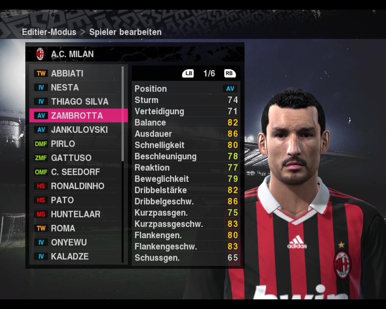[19/10/2009] AC Mailand aus PES 2010 (19)