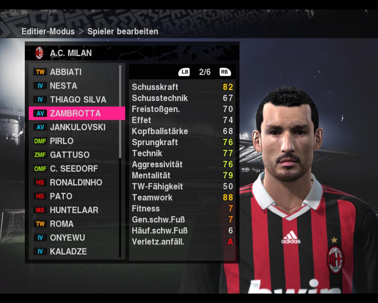 [19/10/2009] AC Mailand aus PES 2010 (20)