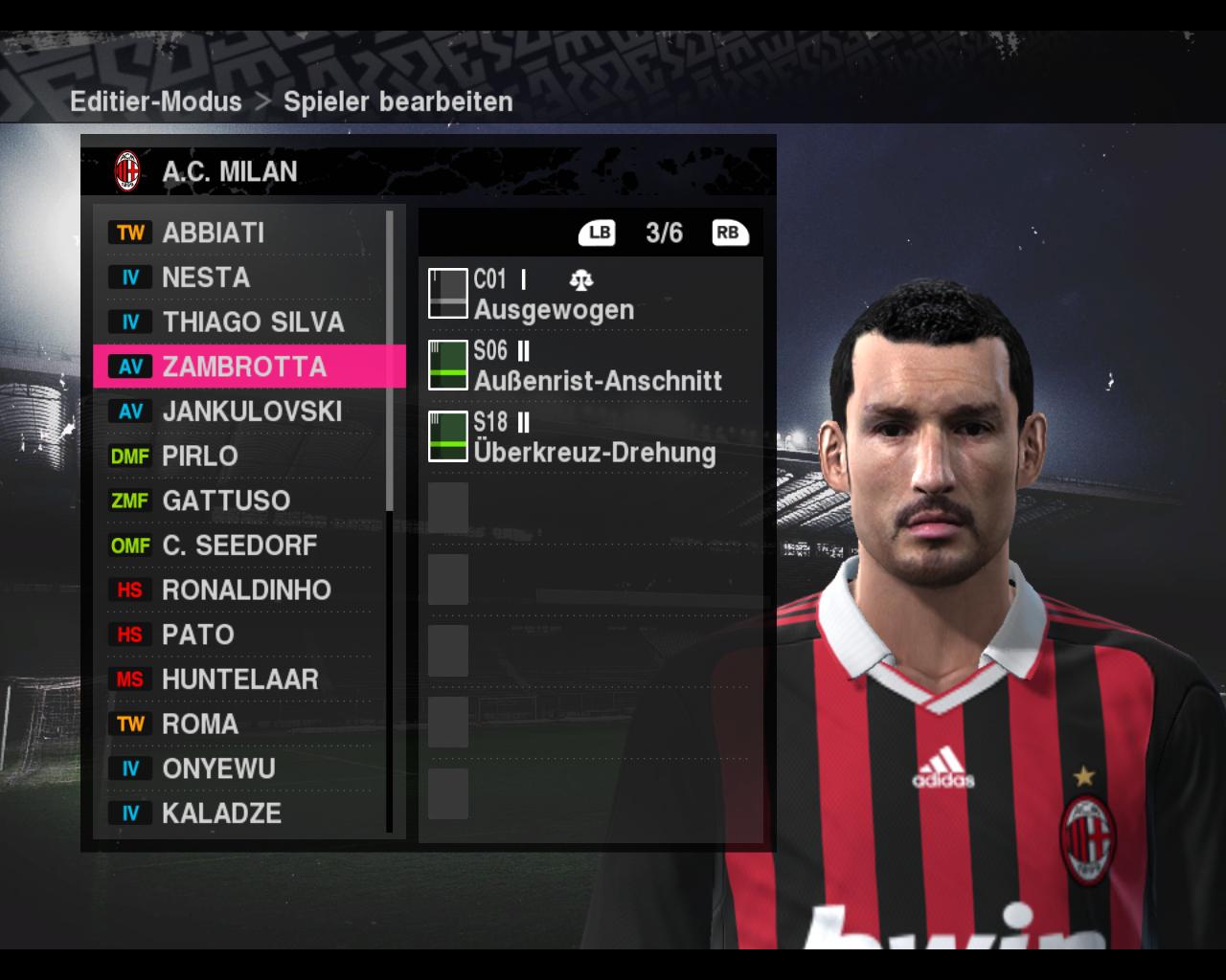 [19/10/2009] AC Mailand aus PES 2010 (21)