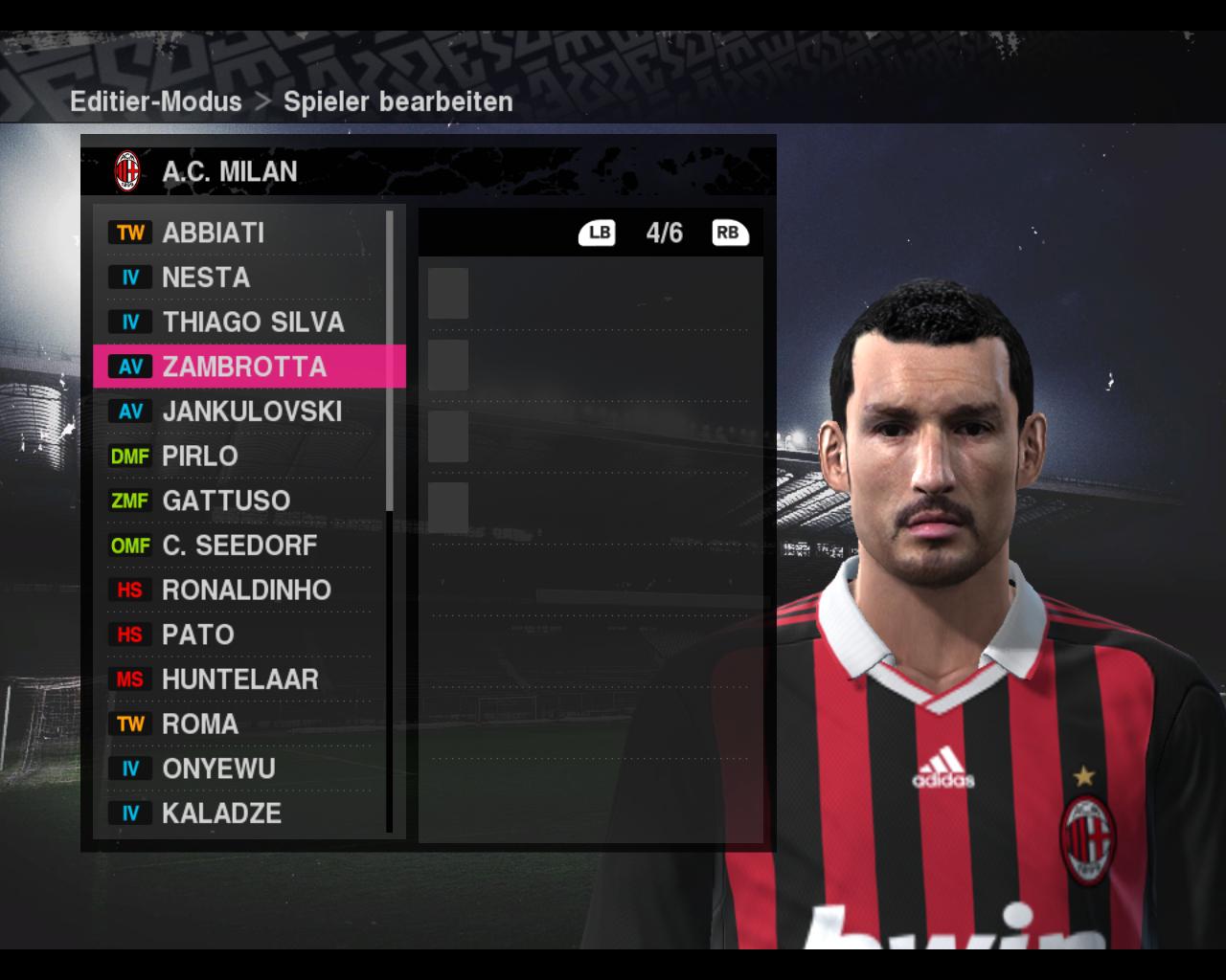 [19/10/2009] AC Mailand aus PES 2010 (22)