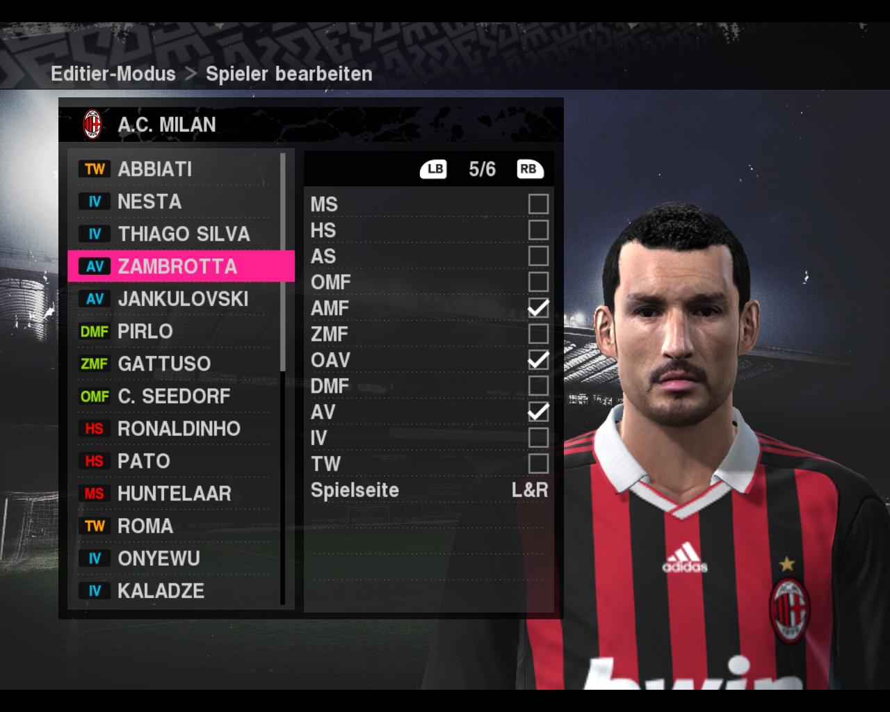 [19/10/2009] AC Mailand aus PES 2010 (23)