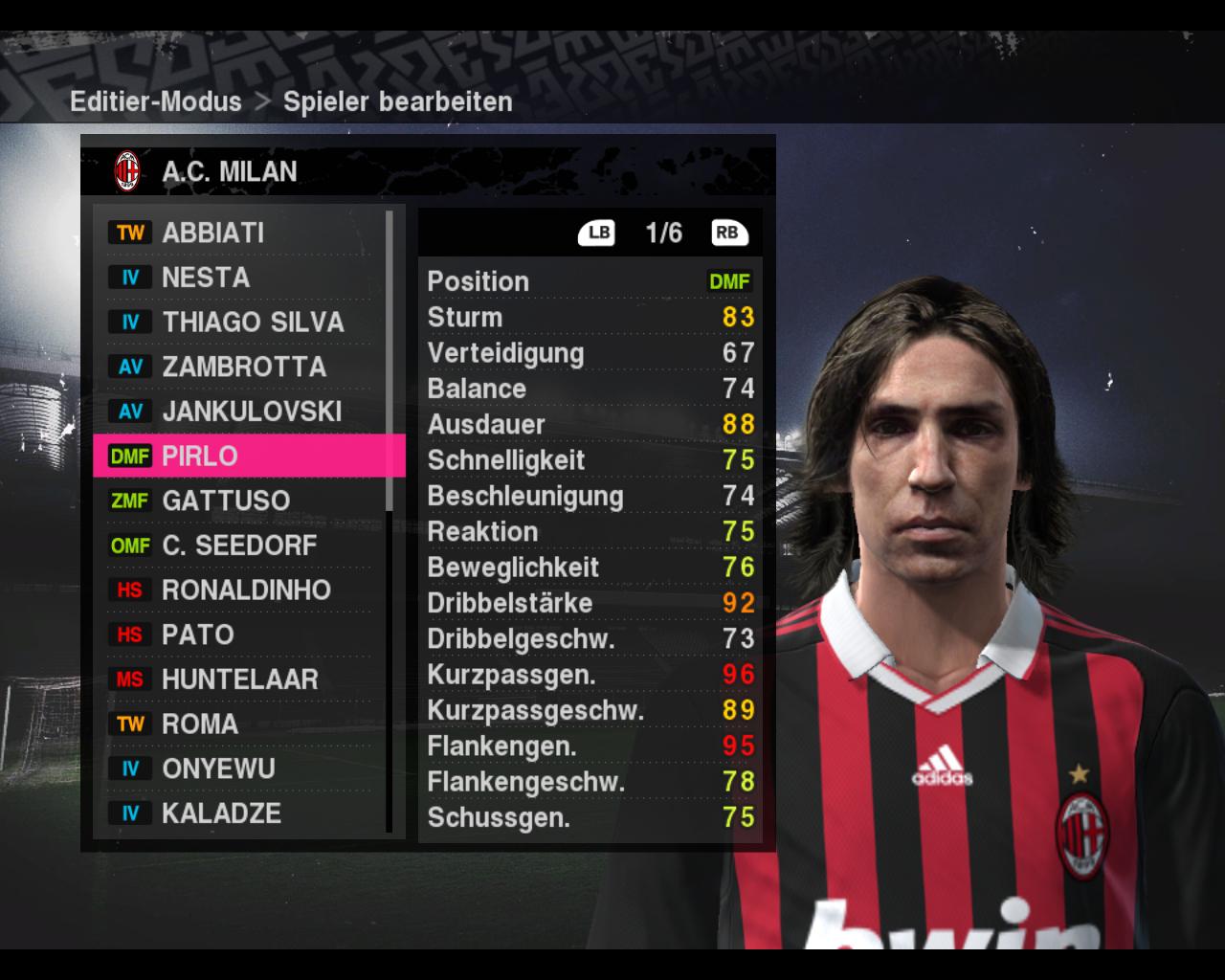 [19/10/2009] AC Mailand aus PES 2010 (31)