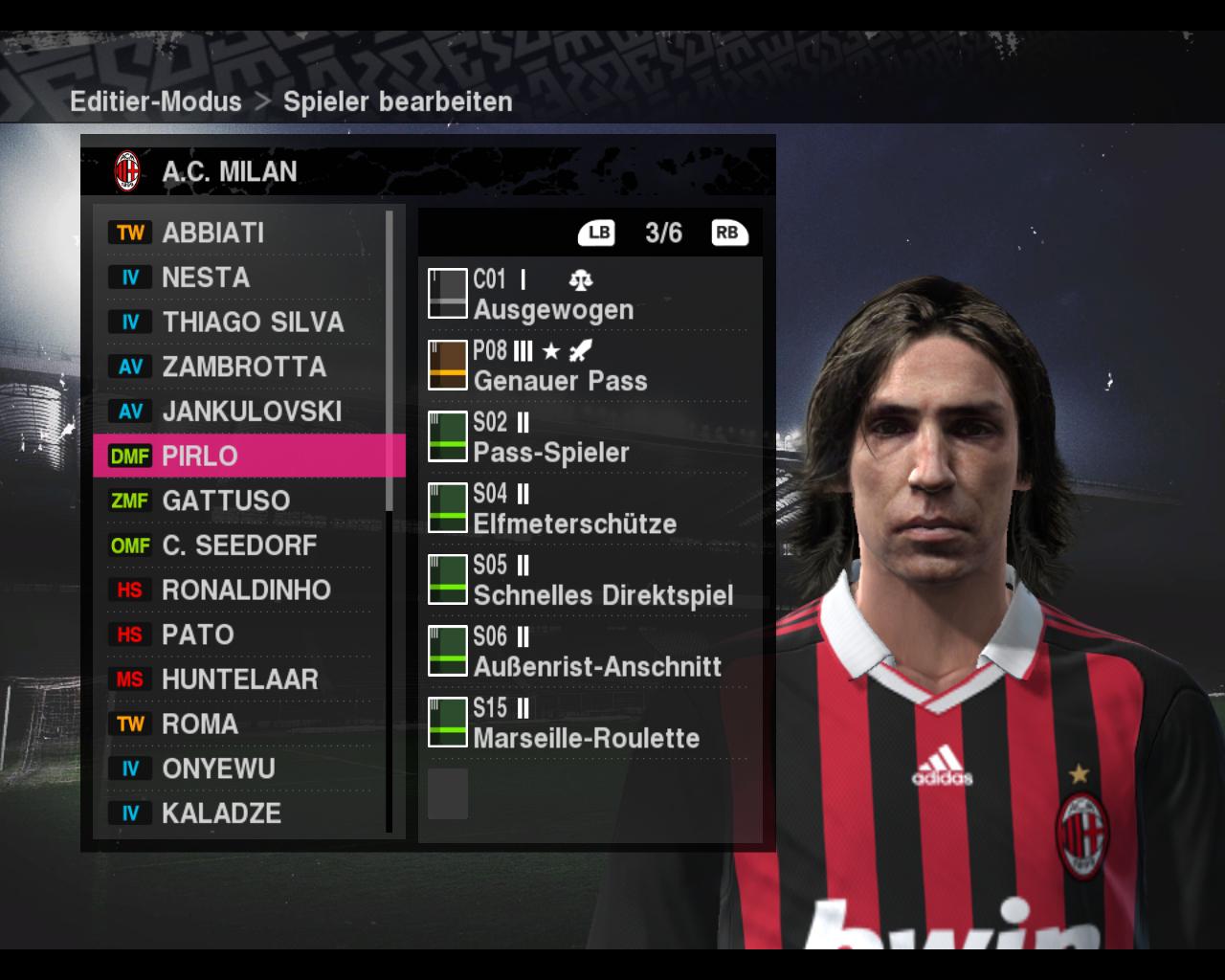 [19/10/2009] AC Mailand aus PES 2010 (33)