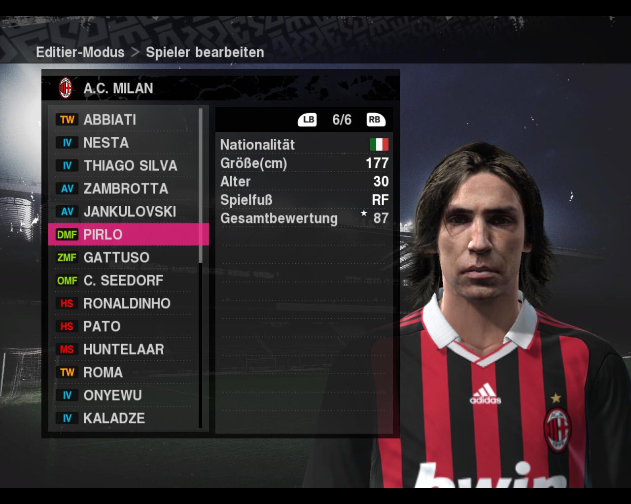 [19/10/2009] AC Mailand aus PES 2010 (36)