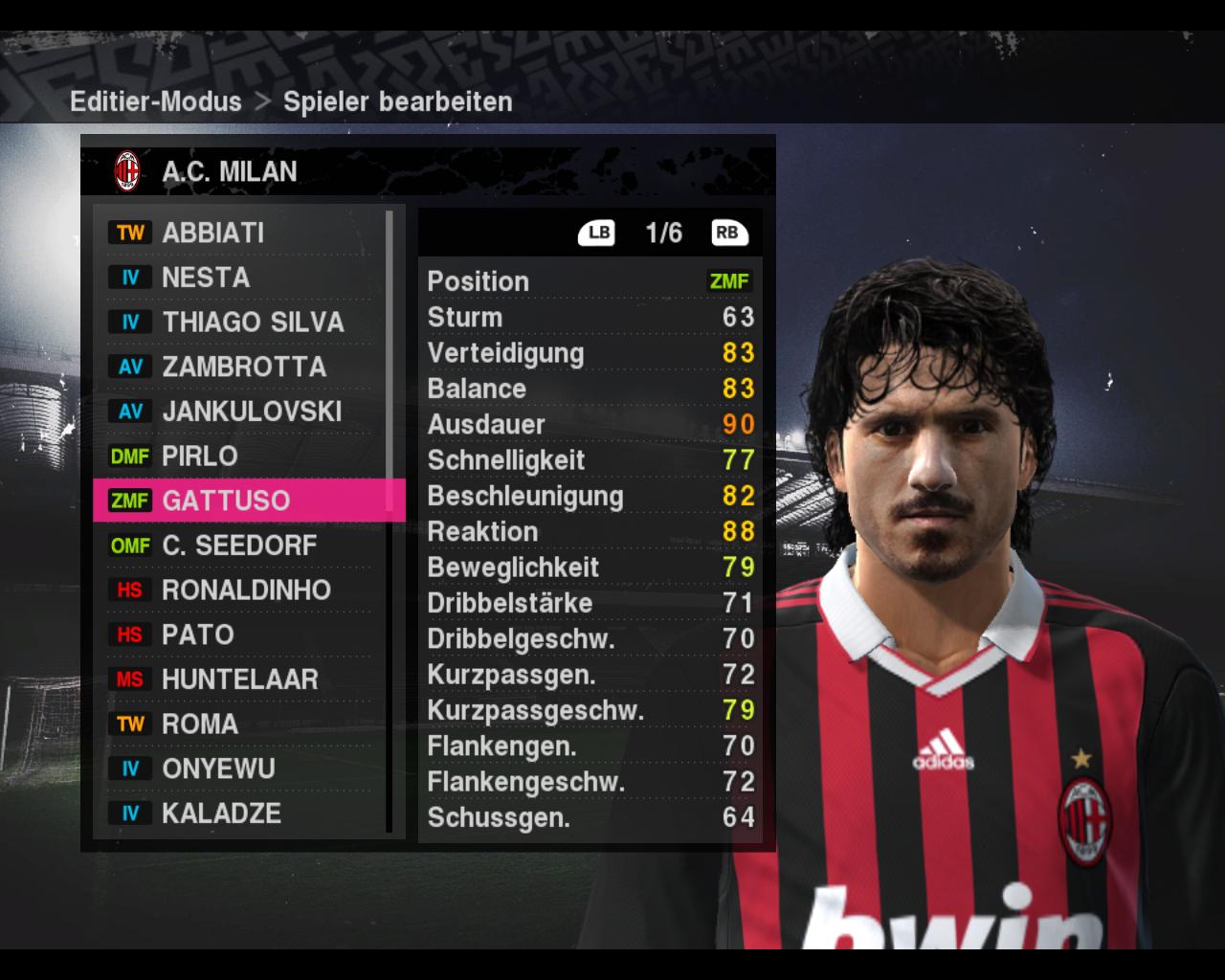 [19/10/2009] AC Mailand aus PES 2010 (37)