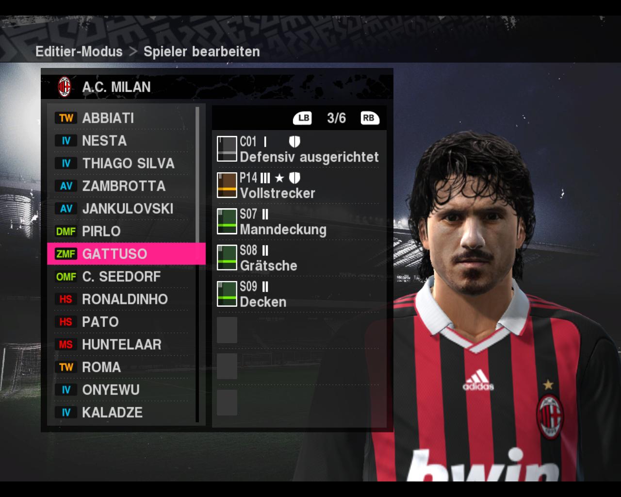 [19/10/2009] AC Mailand aus PES 2010 (39)